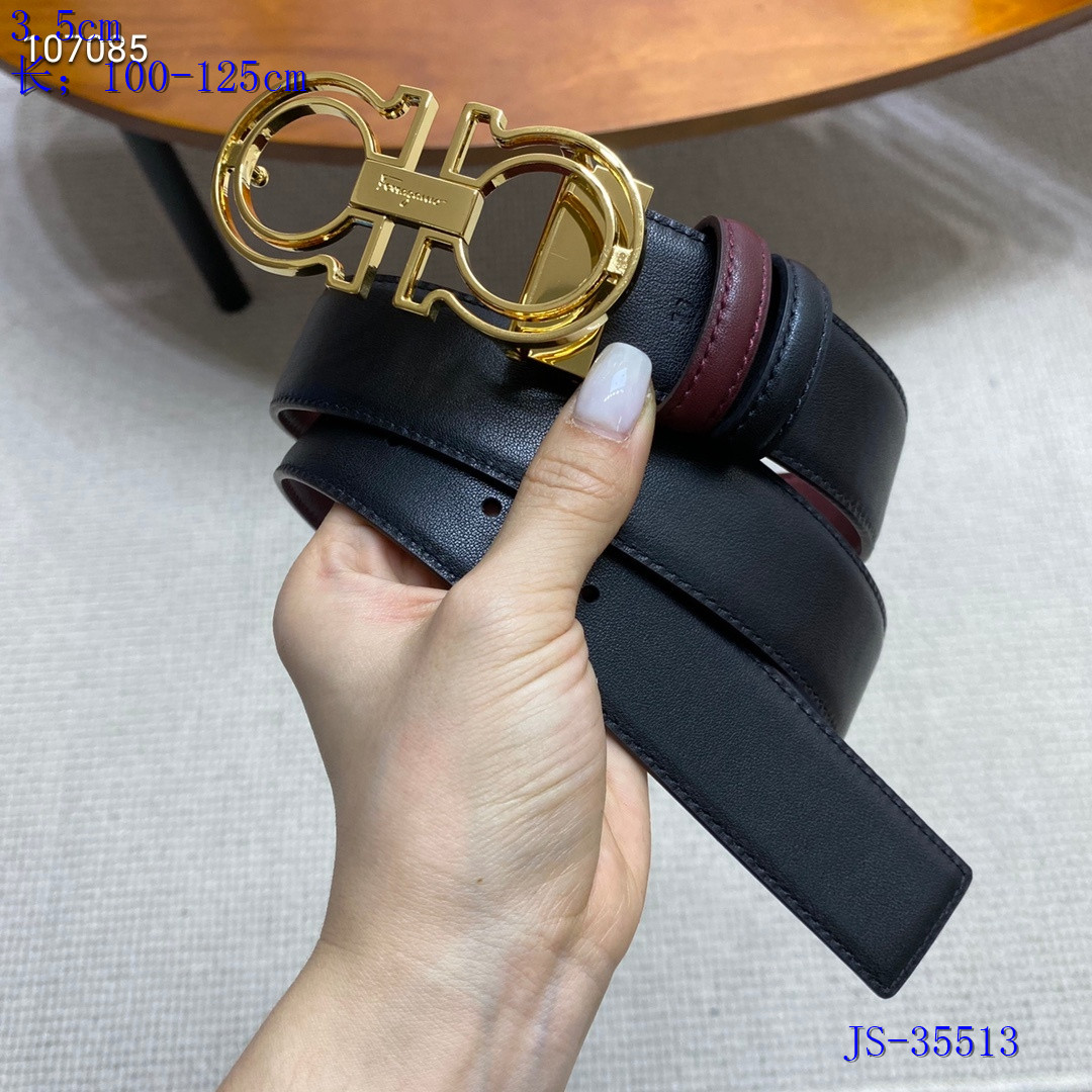 Ferragamo Belts 3.5 cm Width 141